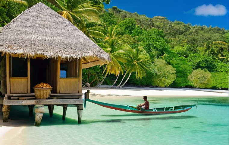 통가 비즈니스 및 투자 기회 - **Prompt 1: Sustainable Eco-Tourism in Tonga**
    "A serene and inviting eco-lodge nestled amongst ...