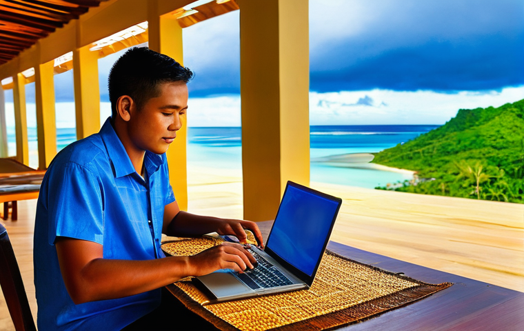 통가 비즈니스 및 투자 기회 - **Prompt 2: Organic Tongan Agriculture**
    "A vibrant scene depicting organic agriculture in Tonga...